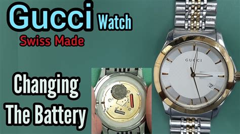 where to buy gucci watch battery|battery replacement for gucci watch.